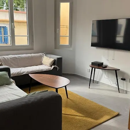 Le Fabuleux 3 Bedrooms Air Conditioning 6 People * Perpignan