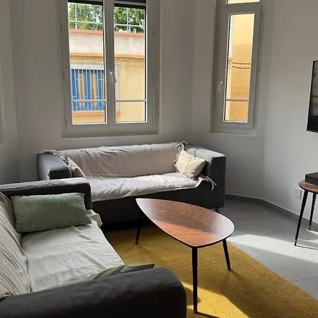 Le Fabuleux 3 Bedrooms Air Conditioning 6 People * Perpignan